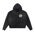 BLACK VINTAGE ZIP-UP