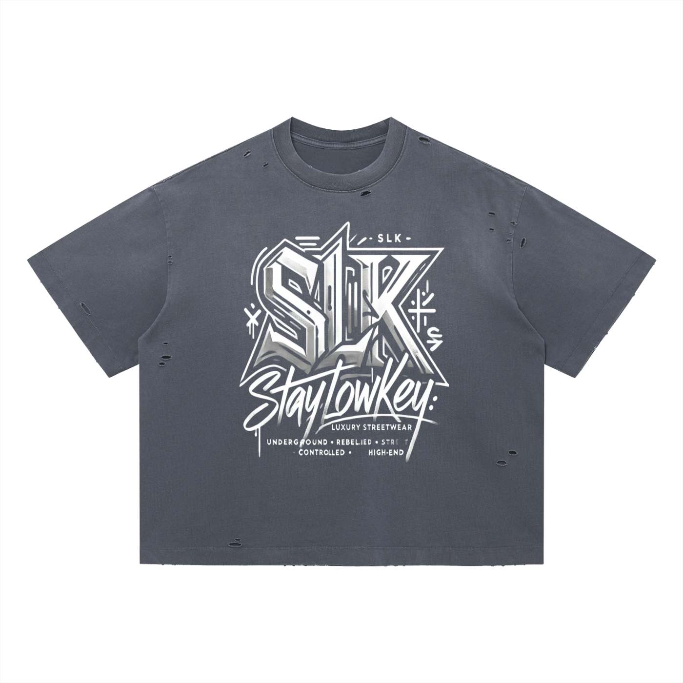 BOXY BLUE Vintage T-Shirt